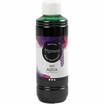 Tinta aquarela líquida, verde, 250 ml/ 1 un.