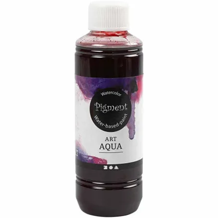 Aquarela Líquida, vermelha, 250 ml/ 1 un.