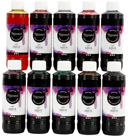 Aquarela Líquida, cores sortidas, 250 ml/ 10 un.