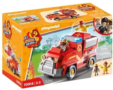 Playmobil Duck On Call - Duck On Call - Veículo de emergência dos bombeiros
