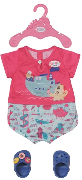 Baby Born Pijama de Banho com Sapatos 43 cm