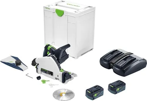 Festool Serra de imersão a bateria TSC 55 5,0 KEBI-Plus/XL