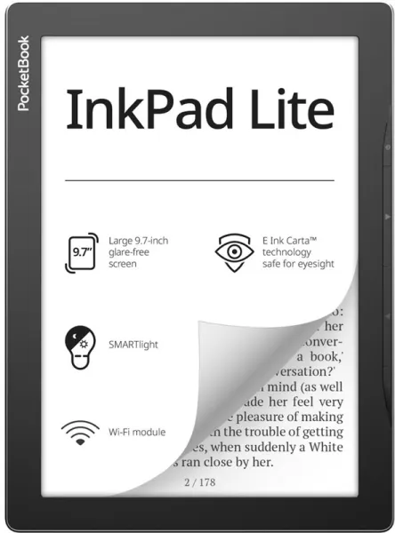 PocketBook InkPad Lite - Cinza Névoa