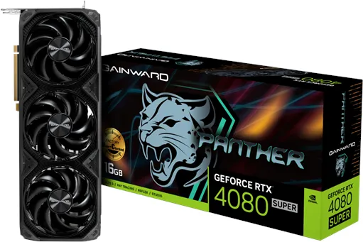 Gainward GeForce RTX 4080 SUPER Panther OC - 16GB GDDR6X RAM - Placa de vídeo