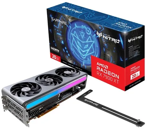 Sapphire Radeon RX 7900 XT NITRO+ - 20 GB GDDR6 RAM - Placa de vídeo