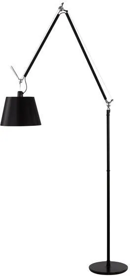 Artemide Tolomeo Mega Luminária de Piso Preta 32 cm Abajur