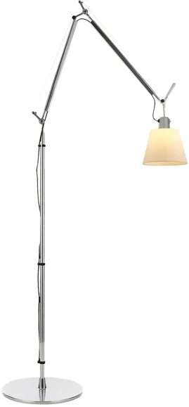 Artemide Tolomeo Basculante Luminária de Piso Pergaminho