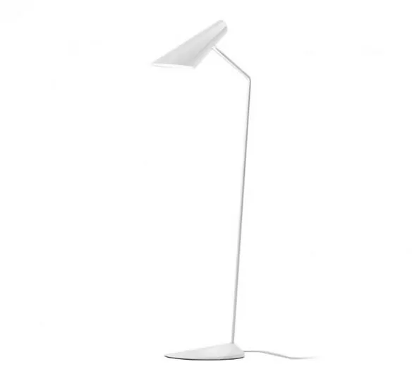 Vibia I.Cono Luminária de Piso Branca Brilhante