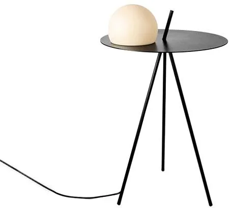 Estiluz Circ 3725 Luminária de Piso Preta