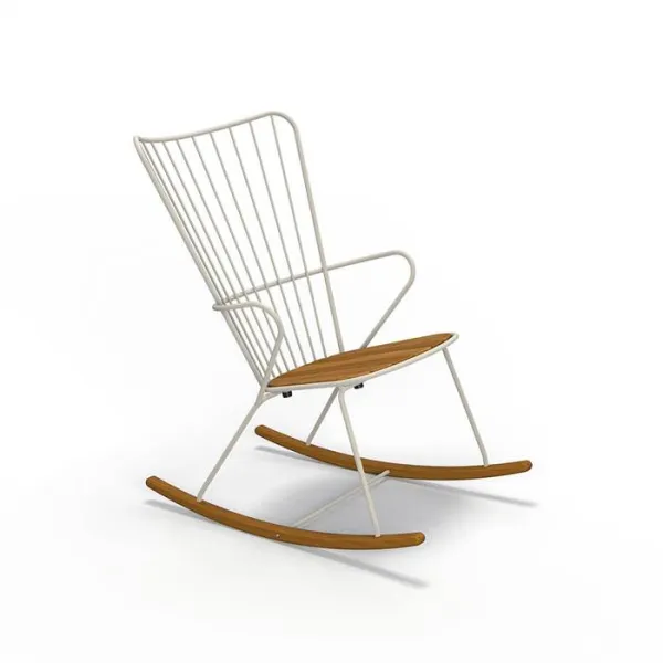HOUE - PAON cadeira de balanço - White Taupe