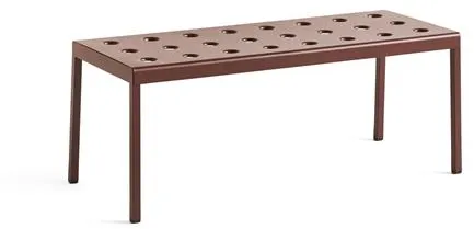 HAY Balcony Mesa Baixa L96,5 x H39 Iron Red