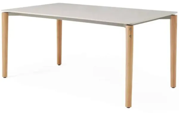 Vipp718 Mesa de Jantar Open-Air 157 cm Cerâmica/Carvalho