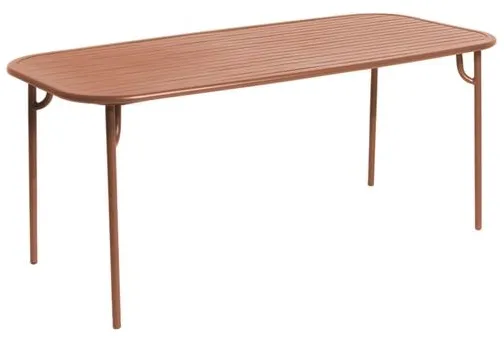 Petite Friture WEEK-END Mesa Retangular Terracota