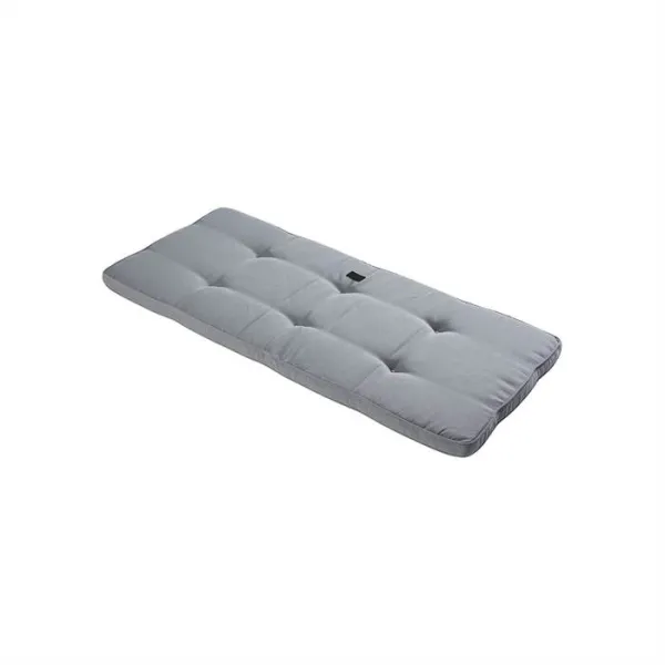 Almofada de jardim para banco de 2 pessoas - Cinza