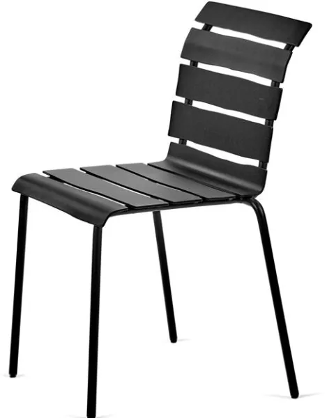 Valerie Objects Aligned Cadeira de Jantar para Exterior Preta