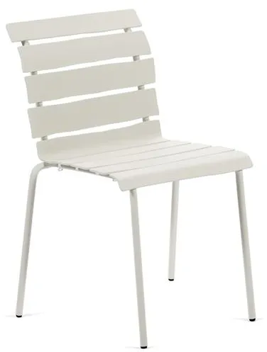 Valerie Objects Aligned Cadeira de Jantar para Exterior Branca