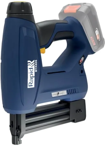 Rapid BTX606 Pistola de grampos a bateria para grampos estreitos 18V P4A
