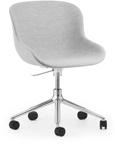 Normann Copenhagen Hyg Cadeira de Escritório com Rodas Estofada Alumínio/Synergy LDS16