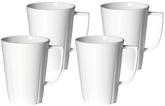 Caneca Rosendahl Grand Cru - branca - 4 unid.