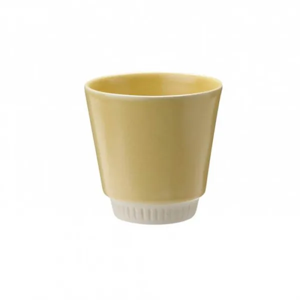 Caneca Knabstrup Keramik Colorit, 250 ml, Amarela