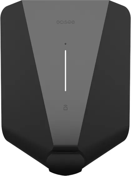 Easee LITE caixa de carregamento 11 kW com medidor de kWh, Tipo 2, WiFi e 4G, Preto