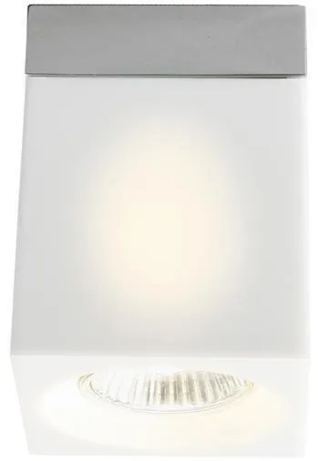 Fabbian Ice Cube Downlight Luminária de Teto Branca