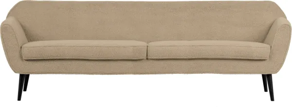 Rocco, Sofá de lounge, cor de areia, H75x230x82 cm