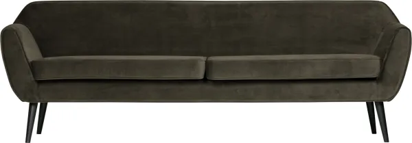 Rocco, Sofá de lounge, verde escuro, H75x230x82 cm