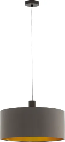 EGLO CONCESSA 1 lustre, cappuccino/ouro