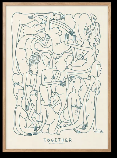 Peléton Together 70x100 Pôster