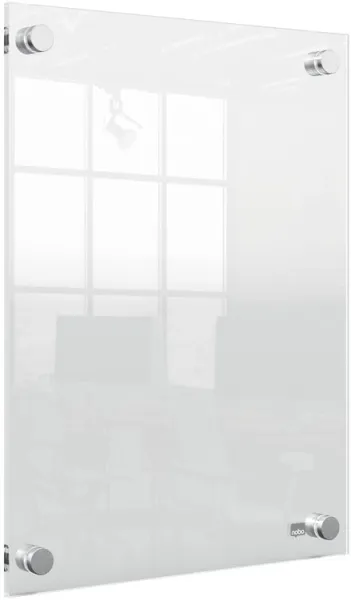 Nobo Premium Plus A4 moldura de pôster de acrílico transparente para montagem na parede