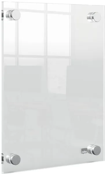 Nobo Premium Plus A5 moldura de pôster de acrílico transparente para montagem na parede
