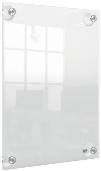 Nobo Premium Plus A4 moldura de pôster de acrílico transparente montada na parede, móvel