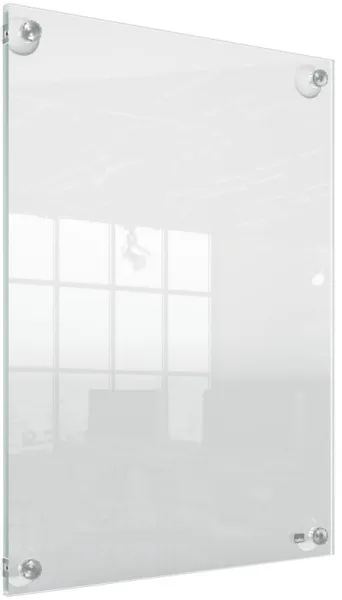 Nobo Premium Plus A3 moldura de pôster de acrílico transparente montada na parede, móvel