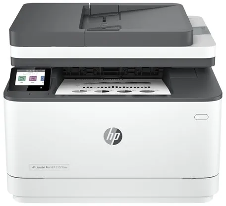 HP LaserJet Pro MFP 3102fdwe Mono Laser All in One Impressora a Laser Multifuncional com Fax - Monocromática - Laser