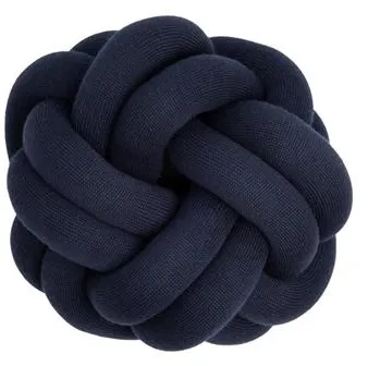 Design House Stockholm Knot Almofada Azul Escuro