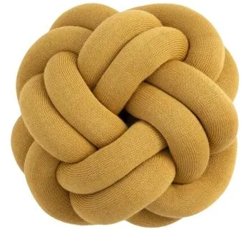 Design House Stockholm Knot Almofada Amarela