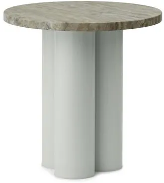 Normann Copenhagen Dit Mesa Lateral Verde Claro/Travertino Prateado