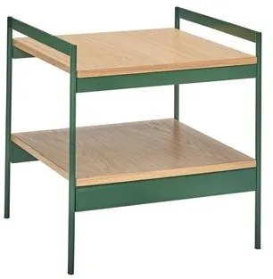 Hübsch Jaunty Side Table Verde/Natural