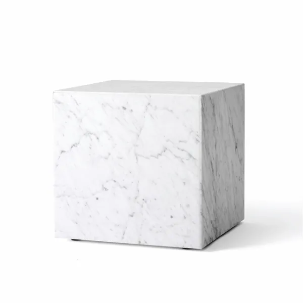 Audo Plinth Mesa de Centro Cúbica Mármore Carrara