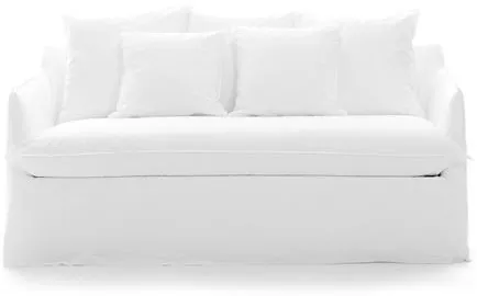 Gervasoni Ghost 13 Sofá-cama Lino Bianco