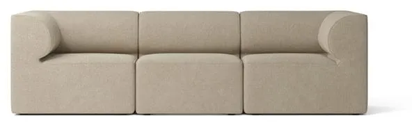 Audo Eave 86 Sofá de 3 Lugares Configuração 2 Bege
