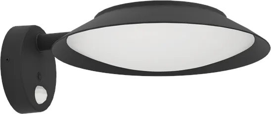 EGLO CERRISI luz solar, preta