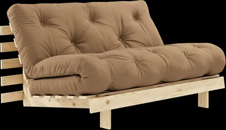 Karup Design Roots Sofá-cama C/ Colchão 140x200 755 Mocca/Pinheiro