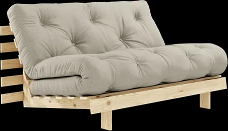 Karup Design Roots Sofá-cama c/ Colchão 140x200 914 Linho/Pinheiro