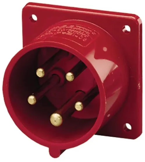 Mennekes CEE entrada de aparelho 5 polos 16A 400V IP44 6H