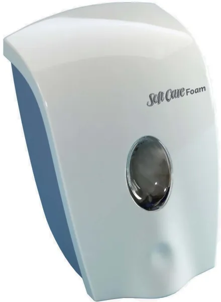 Descontinuado: Soft Care Foam, dispensador de sabão em espuma, plástico ABS branco