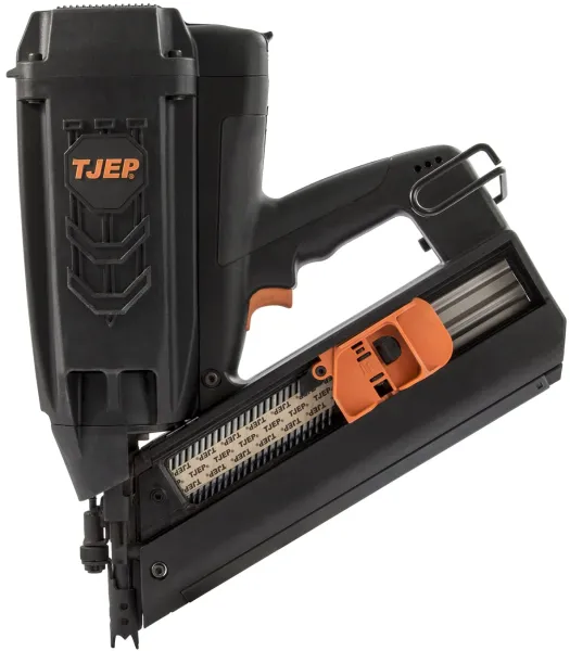 Pistola de Pregos TJEP GRF 34/100 Excellent GAS, com 2 baterias Li-Ion e carregador