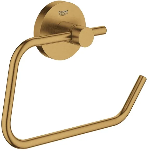 Grohe Essentials suporte para papel higiênico, escovado cool sunrise