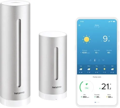 Estação Meteorológica Inteligente Netatmo